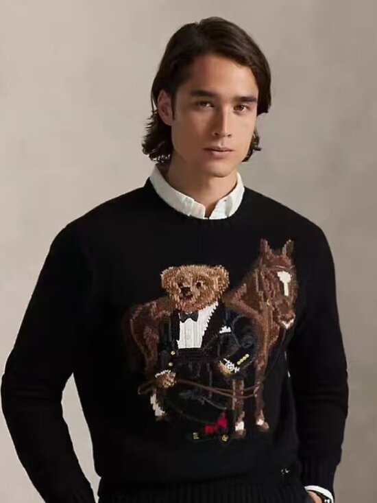 Polo Ralph Lauren Sweaters - Polo Ralph Lauren Polo Bear Wool Sweater